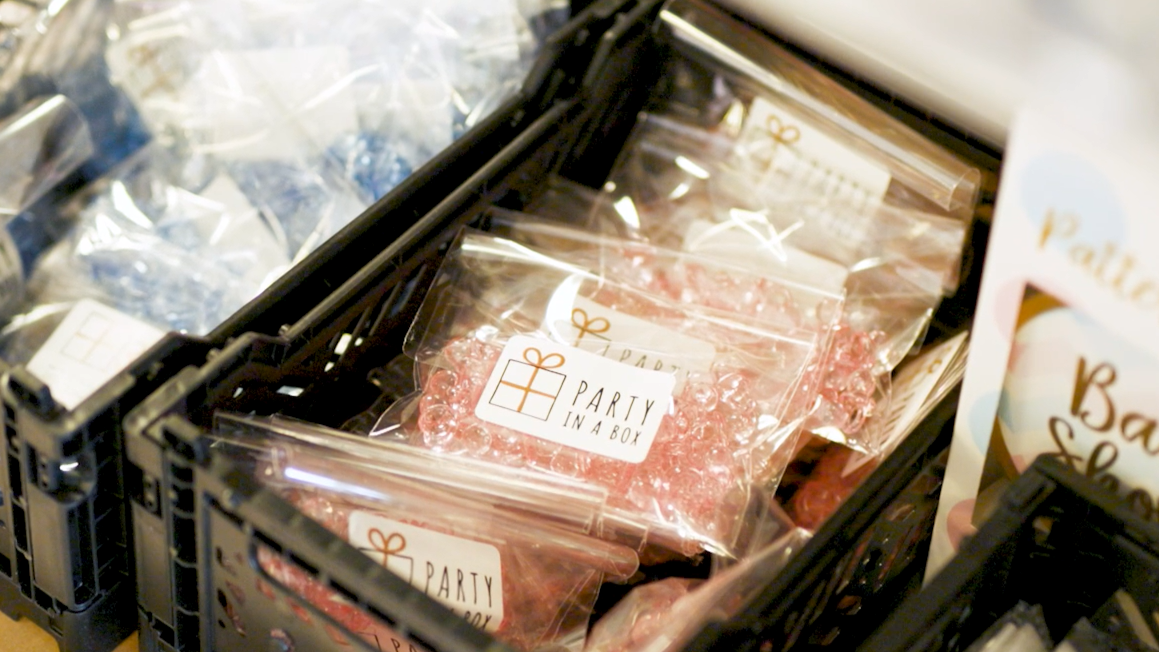 Party in a box kundecase